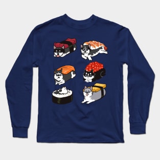 Sushi Husky Long Sleeve T-Shirt